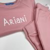 Customised Pink Tracksuit Set
