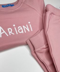 Customised Pink Tracksuit Set